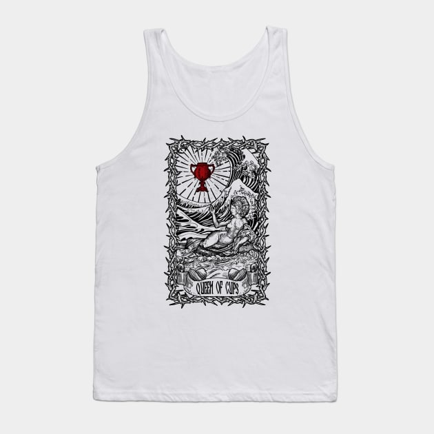 Queen of Cups Tank Top by FDbones